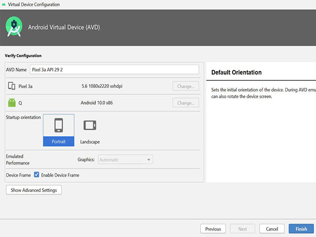 Android Studio: Android Virtual Device