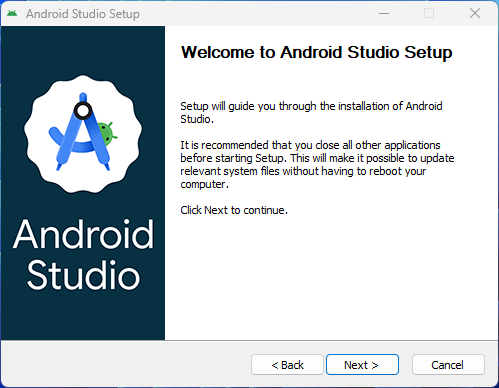 Android Studio Setup.