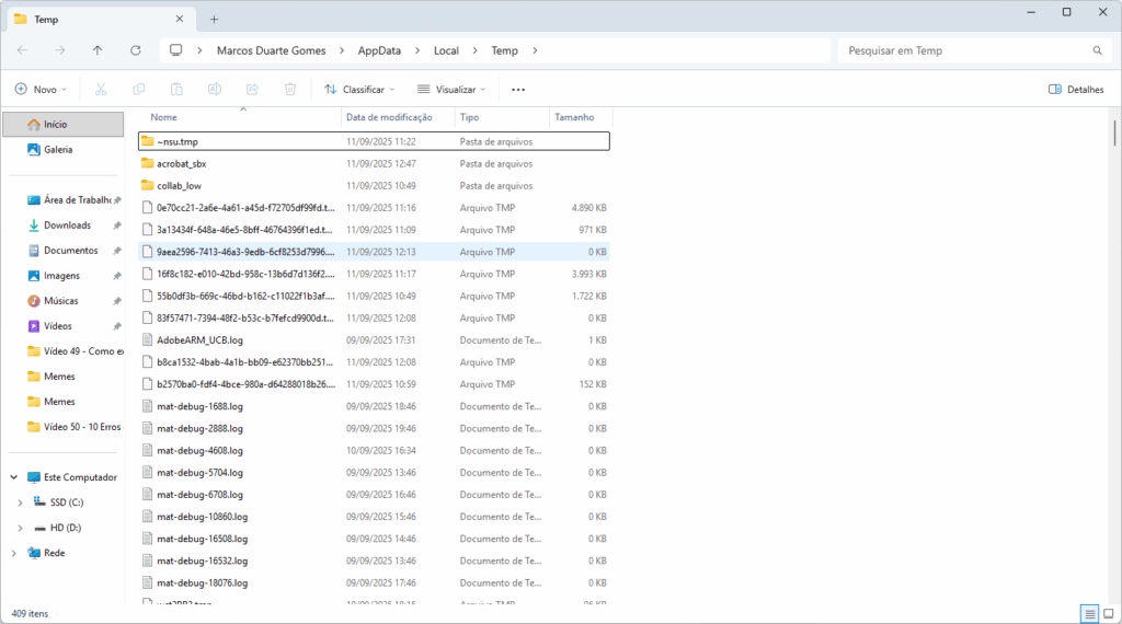 Pastas e Arquivos ocultos do Android Studio